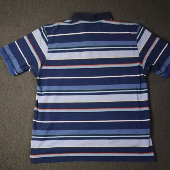 Brooks Brothers 346 Golf Polo Shirt Men's XXL Multicolor Horizontal Striped - Picture 4 of 7